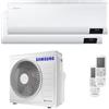 Samsung Condizionatore Samsung Cebu Wi-Fi dual split 18000+18000 BTU inverter A++ wifi unità esterna 8,0 kW codice prodotto AJ080TXJ4KG/EU-AR18TXFYAWKNEU-2