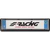 Simoni Racing PTX/N Portatarga Universale Posteriore, Supporto Targa Auto Standard EU - Piastra per Targhe Auto, Nero