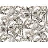 Rasch 485806 - Carta da parati fotografica in tessuto non tessuto con palme in bianco e nero, della collezione Florentine III, 3,00 m x 4,00 m (lunghezza x larghezza), colore: Bianco/Nero