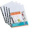 Oxford Elba 100206895 - Confezione di Buste Perforate A4 in Polipropilene, 20 Buste, Trasparente
