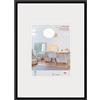 walther design nera 50 x 60 cm con vetro artistico, cornice in plastica New Lifestyle KVX060B
