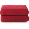 Top Towel - Plus - Pack 2 Asciugamani - Asciugamani da bagno - 100% cotone - 500 grammi