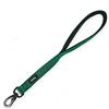 Hyhug Guinzaglio corto in nylon resistente di 45,7 cm di lunghezza con comoda maniglia imbottita e robusta clip per cani di taglia media per cani e ragazze. Allenamento a piedi Uso quotidiano. (Verde scuro)