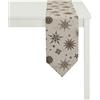 APELT 3001 24X175 70 Runner da Tavolo, Poliestere, Oro/Marrone