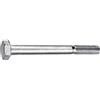 Connex KL4081110 - Vite a testa esagonale, DIN 931, 1.000 g, zincato, M10 x 110 mm