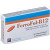 Topfarma Ferrofol B12 Integratore Alimentare, 30 Compresse