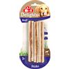 8in1 Sticks al manzo,con gustosa pelle bovina e deliziosa carne di manzo, 3 pezzi