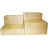 Euroscatola Scatole americane imballo di cartone a 2 onde 400x300x300 mm colore avana - conf. 10 pezzi - 12646201