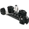 Lewmar Carrello randa 1 supporto verticale pulegge doppie con strozzatore - 1 PZ - 68