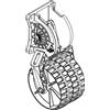 Osculati Ruote di alaggio Maxi per tender Gommone - 1 CP Osculati - 47.368.10 - 4736810