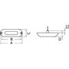 Osculati Faro subacqueo 4 LED RGBW Luce nautica di profondita per navigazione notturna -