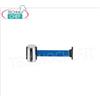 Sistema murale inox, nastro blu