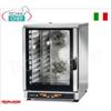 TECNODOM - Forno Convezione-Vapore Elettrico, 10 Teglie GN 1 1 o cm 60x40, dim.mm 840x920x1155h