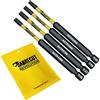 SabreCut 4 punte per cacciaviti di sicurezza SabreCut SCTPTX89 Torx a prova di manomissione T20 T25 T27 T30 x 89 mm (lunghezza)