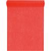 Santex Tessuto non tessuto 30 cm (25 m di lunghezza), runner decorativo in tessuto non tessuto, decorazione per festa di nozze rot