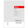 nielsen cornice per foto, 30 x 40 cm, alluminio, Bianco opaco, cornice per fotoper appenderein formato verticale e orizzontale, vetro sintetico, Atlanta