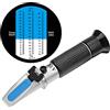 HHTEC Rifrattometro per viticoltori 0-32 Brix, 0-140 °Oechsle, 0-27 KMW con ATC, per Vino, Mosto, Birra e Frutta, misuratore del Contenuto di Zucchero, rifrattometro Professionale