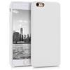kwmobile Custodia Compatibile con Apple iPhone 6 Plus / 6S Plus Cover - Back Case per Smartphone in Silicone TPU - Protezione Gommata - bianco
