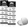 avmzvo CR2025 Batteria a Bottone al Litio 3V CR 2025 Batterie 8pcs 【5 Anni di Garanzia】 (2025-8p)