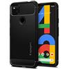 Spigen Cover Rugged Armor Compatibile con Google Pixel 4a - Nero