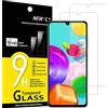 NEW'C 2 Pezzi, Vetro Temperato per Samsung Galaxy A41, Pellicola Prottetiva Anti Graffio, Anti-Impronte, Senza Bolle, Durezza 9H, 0,33mm Ultra Trasparente, Ultra Resistente