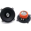 Hertz DCX 130.3 - Coppia di altoparlanti coassiali auto 2 vie da 130 mm, 80W di potenza massima, cono in polipropilene e tweeter PEI integrato