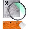 K&F Concept Nano-K 72mm Filtro di protezione UV in Vetro Ottico con Nano-Rivestimento a 18 Strati per 72mm obiettivi (Aggiornamento)