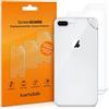 kwmobile 3X Pellicola Protettiva Posteriore Compatibile con Apple iPhone 7 Plus/iPhone 8 Plus - Pellicola Protezione Trasparente Retro Smartphone - Film Protettivo AntiGraffio