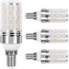 SanGlory Lampadina Led E14 Luce Calda Lampadine E14 9W Bianca Calda 3000K, Attacco Edison E14 LED Bianco Caldo, Equivalenti a 80W, Non Dimmerabile, Pacco da 4
