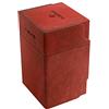 Gamegenic Watchtower 100-Card Convertible Deck Box, Red