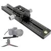Koolehaoda 240mm Piastra Sgancio Rapido Macro Rail Slider con Doppia Faccia Morsetto a Sgancio Rapido Tutto in Metallo Staffa di Montaggio per Treppiede per Fotocamera con Compatibilità Arca Swiss