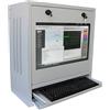 Techly Professional 104882 Armadio di Sicurezza per PC, Monitor LCD e Tastiera Grigio Grigio