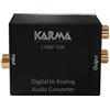 Karma Conv1Da Convertitore Audio Digitale/Analogico, Nero