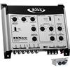 WEB 1 crossover elettronico compatibile con BOSS AUDIO SYSTEMS BX55 2/3 vie equalizzatore front/rear/subwoofer controllo remoto subwoofer incluso,1 pezzo