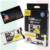 TIVU' SAT TiVuSat DIGIQuest - Scheda UHD nera 4K UHD e EasyMouse 4K Ultra HD SmartCam di DIGIQuest - Modulo UHD CI+ nero incluso, TiVuSat 4K UHD, canali Italiani HD/4K via satellite Eutelsat HotBird 13,0° est