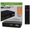 ANFEL Decoder DVB-T2 HD T265 Hevc H265 MAIN 10 Bit funzione CEC, Full High Definition Ricevitore Digitale Terrestre,USB funzione media player, HDMI, LAN, SCART, Telecomando 2 in 1 per controllare il TV