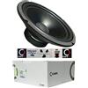 CIARE CW200Z CW 200Z altoparlante diffusore medio basso woofer da 20,00 cm 200 mm 8 di diametro da 80 watt rms e 160 watt max impedenza 4 ohm per porte portiere e sportelli auto sospensione in gomma