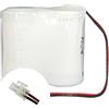 My Brand Maxxistore - Saft Batteria litio antifurto Elmo El.mo. - 7,2 V 13 Ah - 2x LSHSH20-2x ER34615M - Connettore Molex 5557 794954-2