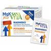 Paladin Pharma Sanavita - Mgk Plus Integratore Magnesio e Potassio, 30 Bustine