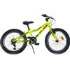 DINO BIKES Bici per Bambini 6-10 Anni Bicicletta 20 Pollici MTB Plus Giallo - REGISTRATI! SCOPRI ALTRE PROMO