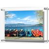 AMEITECH Cornice Acrilica, Quadro a Pannello a Due Piani da Parete Trasparente della Foto di 32 x 23 cm