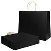 AN HUI MING Shopper Carta 27 * 12 * 21cm,Sacchetti Regalo,Sacchetti Carta,Sacchetti Carta con Manici,Buste Regalo(20pzs 130gsm)