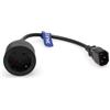 Eonvic IEC 320 C14 - Cavo adattatore corto con presa femmina europea, per UPS PDU