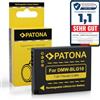 PATONA Batteria per Panasonic DMW-BLG10 BLG10E DMC-GF6 770mAh 7.2V