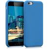 kwmobile Custodia Compatibile con Apple iPhone 6 / 6S Cover - Back Case per Smartphone in Silicone TPU - Protezione Gommata - blu