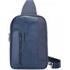 Roncato Panama 4.0 Borsello Uomo 29x20x6 Cm - Blu Notte