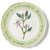 BITOSSI HOME PIATTO PIANO 26,5 CM, BOTANICA VERDE FILO ORO, BOT0001