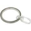 Gardinia Anello per Tenda per bastoni per Tenda, incl. Inserto Scorrevole e Ganci Pieghevoli