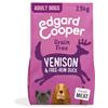 Edgard Cooper Edgard & Cooper Crochette Cani, Adulti, (Cervo/Anatra, 2.5kg), croccantini cane, carne fresca e ingredienti naturali, senza cereali, senza zuccheri aggiunti, ipoallergenico