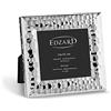 Edzard portafoto Gubbio per foto 10x10 cm, argento pregiato placcato, antiossidante
